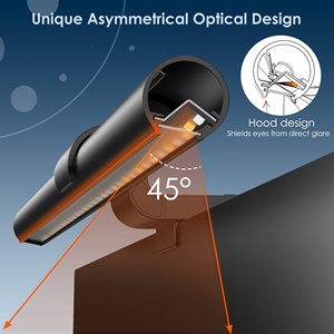 ไฟส่องหน้าจอ Halo <span class=keywords><strong>Screenbar</strong></span> 50 ซม. รุ่น Screenlinear Pro แบบไร้สาย พร้อมรีโมทคอนโทรล ไฟ LED สำหรับจอคอมพิวเตอร์โค้ง Mijia พร้อมรีโมท - Product Image 6