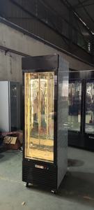 Réfrigérateur à air numérique Nuelead NE-327, une porte vitrée, 440L, chauffé, anti-buée, sans givre, en acier inoxydable, pour sécher le bœuf et le fromage - Product Image 4