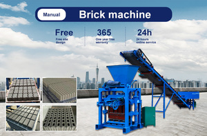 QT-35ブロック製造機手動中空ブロックレンガ製造機コンクリート車エンジンブロックメーカー機 - Product Image 5