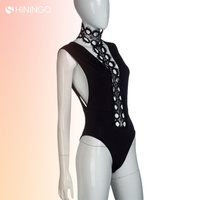 Shiningo Sexy Factory - Culotte gainante pour femme, bretelles larges, dos triangulaire, maintien léger