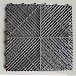 Dalles <span class=keywords><strong>de</strong></span> <span class=keywords><strong>sol</strong></span> <span class=keywords><strong>de</strong></span> garage en plastique souple amovibles à emboîtement en <span class=keywords><strong>PVC</strong></span>/PP, modernes, 40x40x1,8 cm, pour garage, salle <span class=keywords><strong>de</strong></span> lavage <span class=keywords><strong>de</strong></span> voitures et atelier - Product Image 2