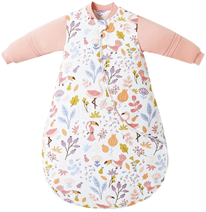 Saco de Dormir Grueso de Algodón para Invierno, Pijama de Manga Larga para Niños y Niñas de 6 a 24 Meses - Product Image 3