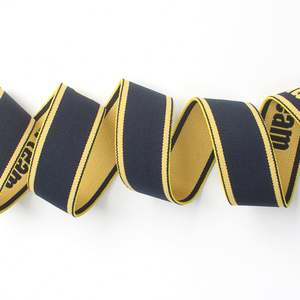 Cinta Elástica Personalizada con Logotipo Impreso, de Poliéster/Hilo de Látex, Jacquard, para Ropa Interior y Cinturillas - Product Image 5