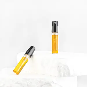 2 Ml Travel Style Mini Sample Glass Perfume Snap on Vials