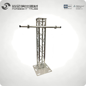 <span class=keywords><strong>Support</strong></span> de treillis d'éclairage en alliage d'aluminium, structure en treillis emboîtable, <span class=keywords><strong>pilier</strong></span> de treillis à montage rapide pour équipement d'éclairage - Product Image 2