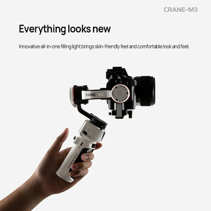 Zhiyun <span class=keywords><strong>Crane</strong></span> <span class=keywords><strong>M3</strong></span> Cámara estándar cardán estabilizador de mano para cámaras sin espejo Cámara de Acción de teléfono para Sony/Canon - Product Image 2