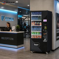 Distributeur automatique de snacks et de boissons avec système de gestion cloud pour petites entreprises, certifié CE R290