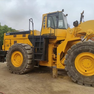 Cargadora de Ruedas KOMATSU WA600, Equipo de Construcción de Uso Pesado, Amarilla, Motor Diésel 4x4, Usada, Carga Nominal de 60 Toneladas, Bomba Hidráulica - Product Image 5