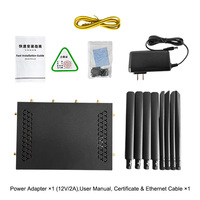 Enrutador WiFi 6 AX3000 Dual Band Z8102AX M2 T OpenWrt MU MIMO VPN Firewall 5G 4G LTE Ranura SIM Enrutador de alta velocidad
