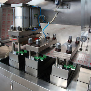 DPP80 Pequeño Mini Tarjeta automática-Mascarilla de plástico Mascarilla de gasa <span class=keywords><strong>Boca</strong></span> Mufla Blister Máquina de embalaje Venta caliente - Product Image 3