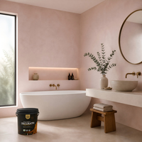 Peinture décorative extérieure imperméable sans joint satinée VALIDEA Valencia pour revêtement liquide éco-responsable à base d'eau en deux composants OEM