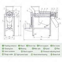 Aloë Vera Commerciële Wortel Maken Pulper Finisher Fruit Zaad En Pulp Scheiding Passie Vruchtensap Extract Machine
