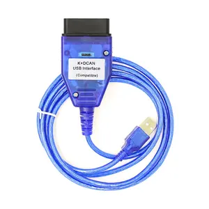 Blauw K Dcan Usb Interface Met Schakelaar Auto Scan Kabel Voor Bmw K + Dcan Auto Diagnostische Kabel