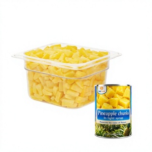 For Bakery Bulk Price Hot Selling International Standard Canned <b>Pineapple</b> Chunks In <b>Light</b> Syrup 20oz - Product Image 1