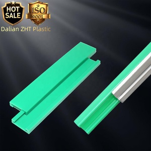 <span class=keywords><strong>PVC</strong></span> máng xối U hình PE nhựa hồ sơ với góc bảo vệ nhựa cho xây dựng Dải uhmw mặc PE nhựa hồ sơ các loại - Product Image 1
