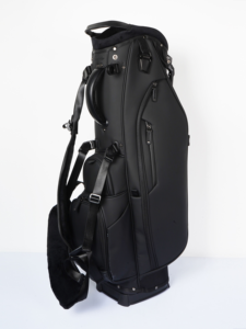 <span class=keywords><strong>Sac</strong></span> <span class=keywords><strong>de</strong></span> golf minimaliste <span class=keywords><strong>noir</strong></span> mat, imperméable, <span class=keywords><strong>en</strong></span> <span class=keywords><strong>cuir</strong></span> PU léger, avec fermetures éclair étanches - Product Image 3