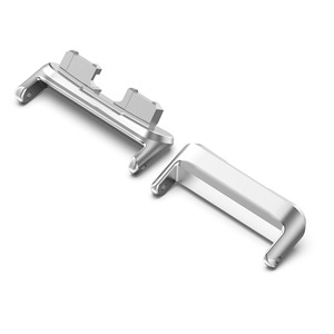Connecteur de bracelet de montre en métal en alliage, 1 paire, 12 mm, 14 mm, pour adaptateur de bracelet <span class=keywords><strong>Huawei</strong></span> <span class=keywords><strong>Band</strong></span> 10 9 8 - Product Image 1