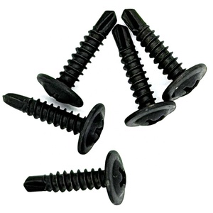 สกรูเจาะยึดหัวเวเฟอร์เคลือบฟอสเฟตสีดำ ความยาว 19 มม. - Product Image 1
