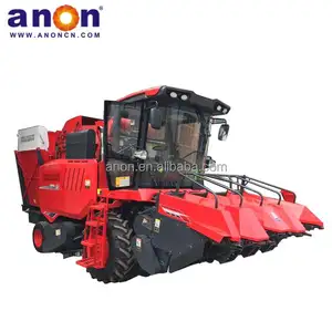 ANON wheel type 175hp no limit for row spacing Corn Picker Harvester corn harvester machine