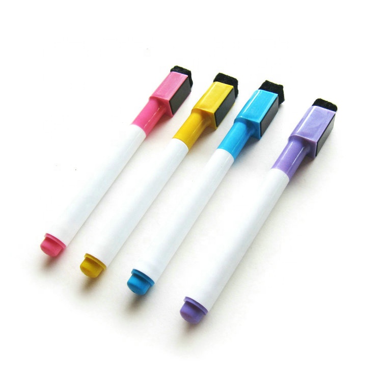 Китайский поставщик, магнитная маркерная ручка для сухой стираемой доски, быстросохнущая стираемая ручка для белой доски