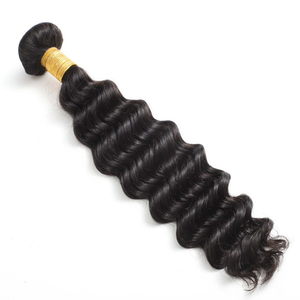 Extensions de cheveux humains bruts indiens non traités, cuticules alignées, 100 % cheveux Remy, double trame, tissage à la machine - Product Image 6