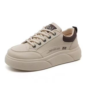 Zapatos de Plataforma con Cordones y Punta Redonda para Mujer, Antideslizantes, Moda Primavera/Verano 2026, Deportivos y Casuales para Estudiantes - Product Image 3