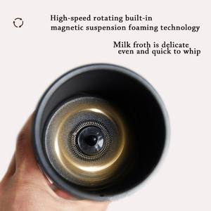 Outil de cuisine domestique alimenté par USB <span class=keywords><strong>Mousseur</strong></span> <span class=keywords><strong>à</strong></span> <span class=keywords><strong>lait</strong></span> électrique automatique et fabricant de mousse Accessoires de café <span class=keywords><strong>d</strong></span>étachables - Product Image 4