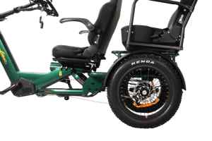 Tricycle Électrique de Transport Haute Qualité 1750W 48V avec Pneus Larges 20 Pouces, 3 Roues et Panier, Batterie 60Ah, Modèle 2026 Nouveau - Product Image 4
