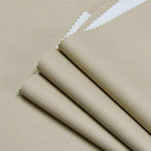 Produsen Cina 380g PU Grain kulit semi-pu kain kulit buatan tas Sofa tahan air elastis tekstil rumah kursi mobil - Product Image 3