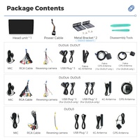Mekede DUDU7 Écran 9.5 Pouces 10.36 Pouces 2K QLED Autoradio Intelligent avec Navigation GPS et Wi-Fi pour Toyota VW Nissan BMW Audi Mercedes-Benz Universel