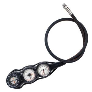 Tauch anzeige Combo Tiefen druck Kompass anzeige Unterwasser tauch ausrüstung Scba Compact Pcp Station Stahl Sauerstoff und - Product Image 1