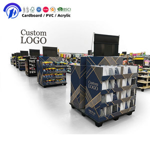 Expositor de Cartón para Camisetas Personalizadas, para Supermercados, Tiendas de Ropa, Estante Corrugado ONE PLUS DISPLAY - Product Image 1