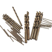 Jeu de forets hélicoïdaux revêtus de cobalt, 1.0-13mm, 5/10 pièces, HSS M35, pour le bois/métal, outils électriques