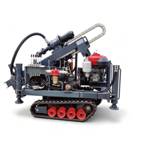 Foreuse de forage de roche DTH YGDQ-100 portable diesel, diamètre de forage 180 mm, profondeur max. 30 m pour carrière et forage de puits