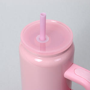 नया आगमन 16 औंस स्टेनलेस स्टील टंबलर वैक्यूम इंसुलेटेड रंग के सबलिमिनेशन पुआल ढक्कन कुआ सकता है - Product Image 4