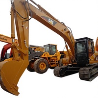 Excavatrice amphibie CAT 320CL d'occasion, 20 tonnes, moteur CAT 3066, 103 kW, godet de 0,9 m³, origine Japon, faible nombre d'heures de fonctionnement