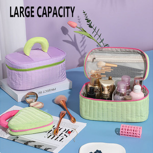Nouvelle Collection 2025 : Trousse de <span class=keywords><strong>Maquillage</strong></span> Personnalisable, Légère, Portable, Colorée et de Haute Qualité pour <span class=keywords><strong>Femme</strong></span> – Prix Usine - Product Image 3