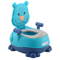 Siège de toilette pliable 2-en-1 en plastique de haute qualité pour bébé de 6 mois, blanc laiteux, avec éclairage LED, fonction repas et jouet pour enfants