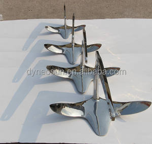 <span class=keywords><strong>Ancre</strong></span> de bateau Bruce en acier inoxydable 316, 20 kg - Product Image 2