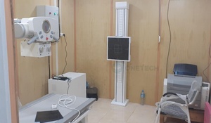 جهاز أشعة سينية رقمي X50 بجودة أوروبية، نظام تصوير إشعاعي ثابت بقوة 50 كيلو واط، جهاز للتصوير الإشعاعي الرقمي للبشر والحيوانات في المستشفيات والعيادات - Product Image 5