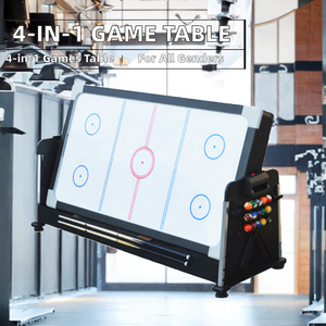Table de jeu 4-en-<span class=keywords><strong>1</strong></span> en vente directe du fabricant avec rail à coussin en caoutchouc Bon prix Table de <span class=keywords><strong>billard</strong></span> 4-en-un <span class=keywords><strong>Billard</strong></span> de qualité - Product Image 2
