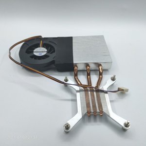 Enfriador de CPU para PC Todo en Uno Mini ITX, para Procesadores LGA 1150/1151/1155/1156, Rodamiento Fluido, Silencioso 16dBA, 3 Piezas de Cobre y Aluminio - Product Image 4