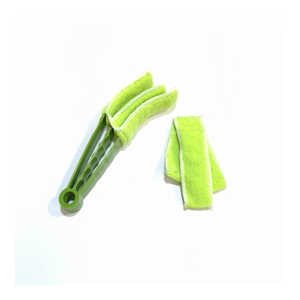 Cửa sổ mù sạch hơn jalousie bàn chải điều hòa không khí Khăn lau bụi với 5 sợi nhỏ tay áo cho cửa sổ cửa chớp mù - Product Image 3