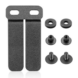 Warriorland <span class=keywords><strong>Iwb</strong></span> & Owb <span class=keywords><strong>Holster</strong></span> Riemclip, 1.5/1.75 Inch Verstelbaar, Met Metalen Ringen, Schroeven, Sleuven Bindpalen - Product Image 2