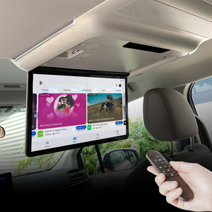 จอภาพติดหลังคาขนาด 15.6 นิ้ว ระบบ Android 14.0 8Core ความละเอียด Full HD IPS พร้อมมอเตอร์คู่พับเก็บอัตโนมัติ ควบคุมด้วยเสียงและระบบสัมผัส สำหรับความบันเทิงในรถยนต์ Toyota Sienna - Product Image 1