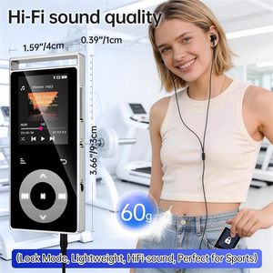 Reproductor MP3 con Pantalla Táctil BT 2026, Audio HIFI, FM, Libro Electrónico, Puerto USB/TF OTG Tipo-C, Conector para Auriculares, Altavoz Integrado, Batería Recargable - Product Image 6