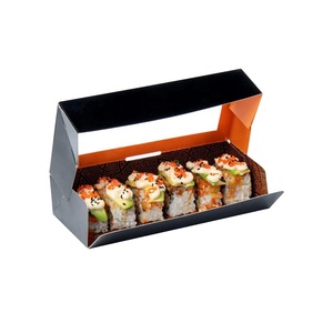Custom Food Packaging Box Carton Sushi Packaging Box Salad Sandwiches Noodle Takeaway Food Lunch Box