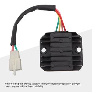 <span class=keywords><strong>Regulador</strong></span> de Voltaje de <span class=keywords><strong>4</strong></span> <span class=keywords><strong>Pines</strong></span> para Motocicleta GOOFIT para Motores Verticales GY6 de 150cc y CG de 125cc 150cc 200cc 250cc, ATV, Dirt Bike, Go Kart - Product Image 3