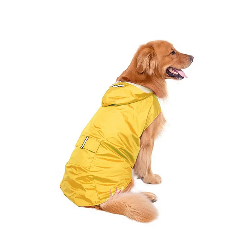 ペット製品2023カスタム防水犬服高級ブランドファッション犬レインコート防水