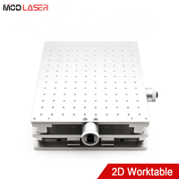 Machine de marquage laser CO2/fibre/UV MODLASER, plateforme mobile sur axe X, table de travail optique unidimensionnelle/bidimensionnelle 0-20 mm